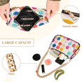 thumbnail image 2 of FORMRS Womens Shoulder Bag with Chain Strap Clutch Purse Cute Tote Handbag, Colorful Circles, 2 of 7
