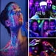 thumbnail image 4 of Pintura facial y corporal HomeHere Glow in Dark UV Blacklight 10 ml x6, 4 of 6