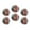 C1469, variant on Glass Refrigerator Magnet 6Pcs Magnetic Fridge Sticker,Decor for Kitchen,Whiteboard,Cabinet,Distressed Look Red Anchor On Shabby Chic Background