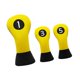thumbnail image 5 of Cubiertas para cabezas de madera de Golf, cubiertas portátiles para cabezas de palos de Golf para maderas, Golf antiarañazos 1 3 5, 5 of 8