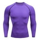 thumbnail image 1 of Camiseta deportiva de manga larga para hombre, ideal para correr y hacer ejercicio: camiseta térmica de compresión para gimnasio, corte ajustado, poliéster, tallas S-XXXL, 1 of 4