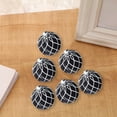 thumbnail image 6 of Taotanxi Boho Black & White Christmas Ornaments, 6ct 60mm Shatterproof Boho Theme Christmas Balls for Tree, Home Indoor Party Decor, 6 of 6