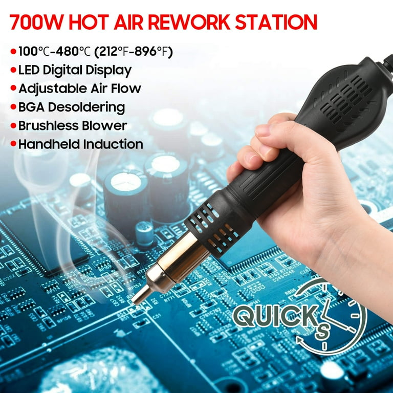 Brushless Hot Air Rework Station Digital 100 480 212 896