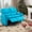 Blue, variant on AVAWING Double Kids Recliner Chair, PU Leather Kids Loveseat, Indoor Lounge Sofa Chair, Pink