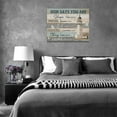 thumbnail image 6 of Rustic Lighthouse Wall Art Christian God Says You Are Bible Verse Pictures Wall Decor Canvas Prints Framed Barn Butterfly Painting Artwork for Bathroom Kitchen Living Room Office Church 16"x12", 6 of 6