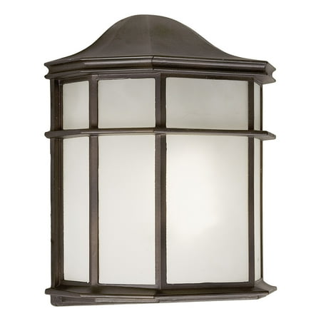 Forte 17006-01-32 1 Light FL Cast Al Outdoor Lantern in Antique Bronze