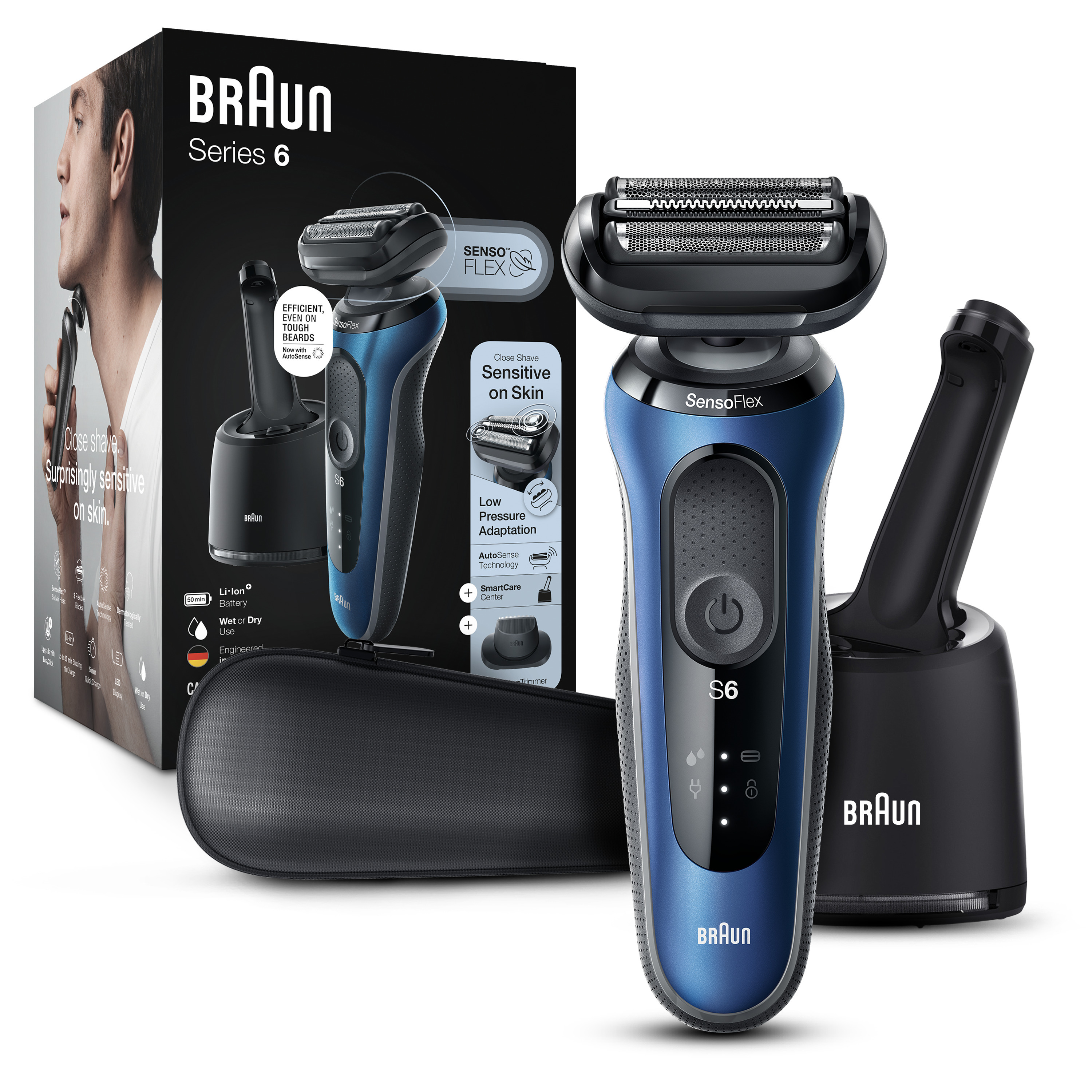 Braun Series 6 Men's Electric Foil Shaver with Trimmer photo 1