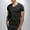 #Black, variant on George Men's Solid V-Neck Short Sleeve T-Shirt Summer Casual Fashion Top,Black,Big and Tall Man XXXXL