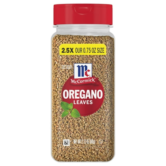 McCormick Kosher Oregano Leaves, 2.12 oz Bottle