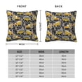 thumbnail image 2 of Fuzoiu Excavator At Work Print Square Pillow Cover,Hidden Zipper Design,Luxury Square Pillow Case, Throw Pillow,Couch Cushion-26"x26", 2 of 7