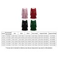 thumbnail image 3 of IBTOM CASTLE Teen Girl Sparkly Long Sleeve Formal Party Dress Junior Christmas Halloween Glitter Holiday Dress Tween Fancy Birthday Sneaker Ball Gown 11-12 Years Black, 3 of 7