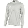thumbnail image 2 of FT3319 Adidas Men's Team Issue 1/4 Zip Pullover Team College Grey/White 2XL, 2 of 3