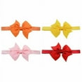 thumbnail image 6 of Jiaroswwei Cute Bowknot Bow Solid Color Baby Girl Toddler Kids Headband Hair Band Gift, 6 of 8