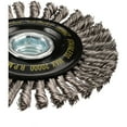 thumbnail image 3 of Dewalt 4" Stainless Stringer Bead Wire Wheel, 3 of 4