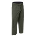 thumbnail image 5 of Kcolen Men Casual Pants Relaxed Fit Casual Style Solid Color Ice Silk Men's Casual Loose Fit Sport Work Pants with Ankle, 5 of 6
