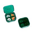 thumbnail image 2 of Travel Pill Organizer, Weekly Pill Box, Portable Pill Dispenser, Large Daily Pill Case for Vitamin, Medicine, Fish Oil/Supplements Flip Design 8 Compartments (D), 2 of 7
