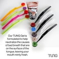 thumbnail image 4 of Tung Plastic Tongue Scraper, Tongue Brush, Tongue Cleaner for Adults, Scrubber, Plastic, Fight Bad Breath and Halitosis - Mouth Odor Eliminator, Tongue Scraper Cleaner, Made in America, 4-Pack, 4 of 8
