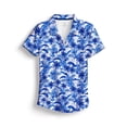 thumbnail image 3 of SCALES Mahi Mahi Womens Short Sleeve Polo White, Aqua, XLarge, 3 of 9