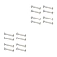 thumbnail image 4 of Eigraketly Tornillo de rueda 8X, pernos para patines, suministros de patinaje, tuerca de cabeza redonda, mano de obra fina, tamaño compacto, Como se muestra 3cm 2Conjunto, 4 of 6