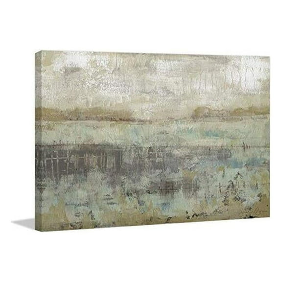 Marmont Hill Pastels and Rust V Painting Print on Wrapped Canvas