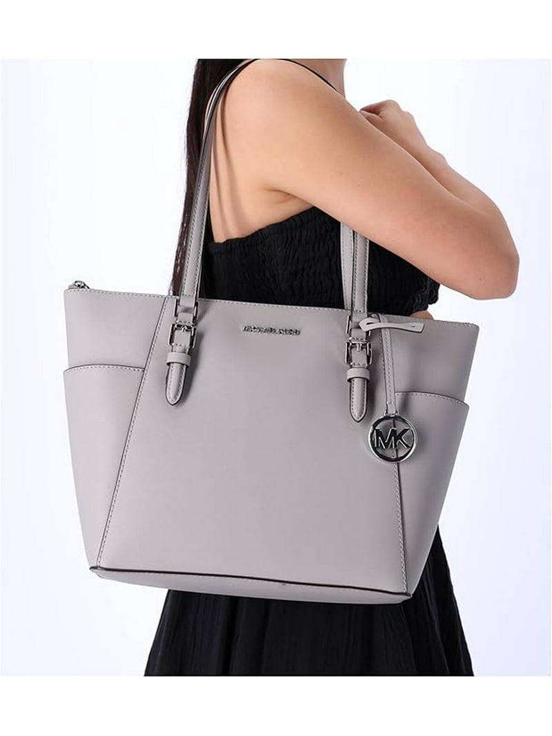 ★Michael Kors★ia Large Top Zip Tote 関税込 Michael Kors Charlotte Signature Leather Large Top Zip Tote