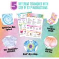 thumbnail image 6 of Doodle Hog Pastel Tie Dye Kit Create Colorful Custom Designs with 6 Bottles of Fabric Dye and 12 Refills, 6 of 6