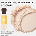 thumbnail image 5 of SPF 50 Sunscreen Setting Powder with Built-in Brush - Mineral Sunscreen Powder for Face, Matte Finish & Oil Control, Portable Broad Spectrum Sun Protection, Net 8g, 5 of 8