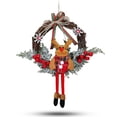 thumbnail image 2 of Billuyoard Guirnalda de puerta de Navidad con muñeca, decoración de Navidad, adorno colgante, decoración navideña, guirnalda, puerta, colgantes de Kits de decoración para fiestas ciervo S Billuyoard HA008709-05, 2 of 6