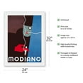 thumbnail image 2 of Modiano - Italian Cigarette Rolling Papers - Vintage Advertising Poster by Robert Berény c.1925 - Japanese Unryu Rice Paper Art Print 24 x 32 in, 2 of 4