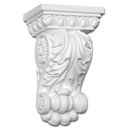 Focal Point Panel - focal point 38350 maderia corbel 5 1/2-inch by 8 1/2-inch by 3 5/8-inch, primed white