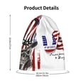 thumbnail image 4 of Rocae Patriotic Skull Art for Kids Winter Beanies Weather Hats Boys Girls, 4 of 7