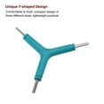 thumbnail image 5 of Uxcell 2 Pieces Y-Shaped 3 Way Bike Hex Wrench 3/4/5mm Y-Type Inner Hex Wrench for Bicycle Cycling Repair Tools, Blue, 5 of 6