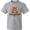 AC-Heather Grey, variant on Inktastic Groundhog Day with Cute Groundhog Illustration Youth T-Shirt