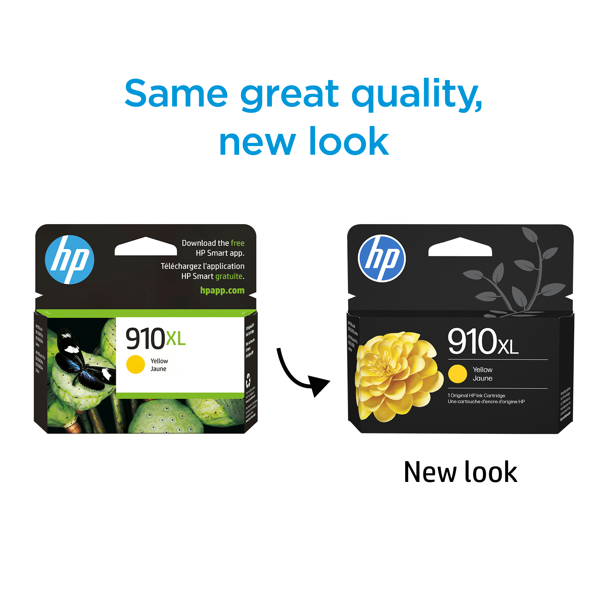 HP 910XL High Yield Yellow Original Ink Cartridge