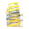 thumbnail image 4 of Pack of 100pcs 0.25W 1K 1% Metal Film Resistors Assorted Resistance, 4 of 6