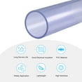 thumbnail image 3 of Unique Bargains 55mm ID 63mm OD 0.2m Transparent Blue PVC Rigid Round Pipe High Transparency, 3 of 6