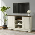 thumbnail image 5 of Bridge Brazil Wood Buffet Sideboard White Distressed | Furniture Dash, 5 of 5