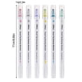 thumbnail image 2 of 6-Pack Cute Highlighters Markers with Dual Tips - Perfect for Drawing, Journaling, Art & Crafts!, 2 of 5