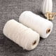 thumbnail image 1 of Cordón de algodón blanco duradero de 200m, cordón trenzado Beige Natural, cuerda artesanal de macramé, bricolaje, hecho a mano, suministro decorativo para el hogar de 3mm Ormromra 2028901-1, 1 of 6