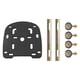 thumbnail image 4 of Portaequipajes trasero para motocicleta, caja de accesorios, soporte de soporte, soporte plano de repuesto, portaequipajes trasero Universal para , estilo b Sunnimix Portaequipajes para motocicletas, 4 of 8