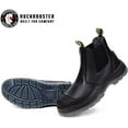 thumbnail image 4 of ROCKROOSTER Work Boots for Men, 6 inch Steel Toe, Slip On Safety Oiled Leather Shoes, Static Dissipative, Breathable, Quick Dry AK227-7.5, 4 of 6
