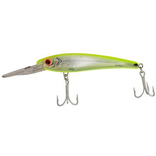 Bomber Saltwater Grade Certified Depth Trolling Plug, 6", Chartreuse - Walmart.com - Walmart.com