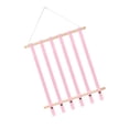 thumbnail image 4 of Organizador de almacenamiento para diademas y lazos para el cabello para pared, habitación de bebé, habitación de niñas Rosado, 4 of 6