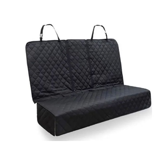 Funda para asiento trasero de coche para perros, mascotas, protector impermeable para asiento de banco, antideslizante, se adapta al reposabrazos medio para la mayoría de coches, camiones, S