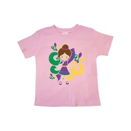 Mardi Gras Girl Toddler T-Shirt