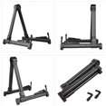 thumbnail image 4 of Foldable A Frame Guitar Stand Stable Aluminium Alloy ABS Folk Guitar A Shape Bracket Rack for Teaching, 4 of 4