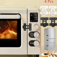 thumbnail image 2 of 4Pcs Child Proof Fridge Lock Oven Lock Multifunction Buckle For Kids Protection, 2 of 6
