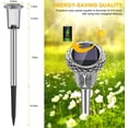 thumbnail image 3 of Solar Lights for Outdoor Car Cool White Waterproof IP65 Cordless, 3 of 5