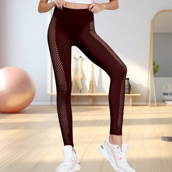 QHFBli Women's Full Seat Riding Tights Workout Leggings for Women Yoga Running Pants with Double-Layer Pockets Equestrian Breeches for Women