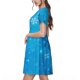 thumbnail image 2 of Disketp Winter With Snowflakes para Vestido de Manga Corta para Mujeres, Vestidos de Verano para Mujeres, Casual y Holgado para la Playa, 2 of 6